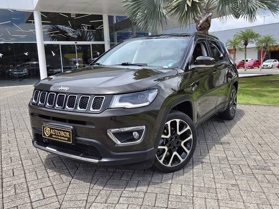 JEEP COMPASS 2.0 16V FLEX LIMITED AUTOMÁTICO JEEP COMPASS 2.0 16V FLEX LIMITED AUTOMÁTICO
